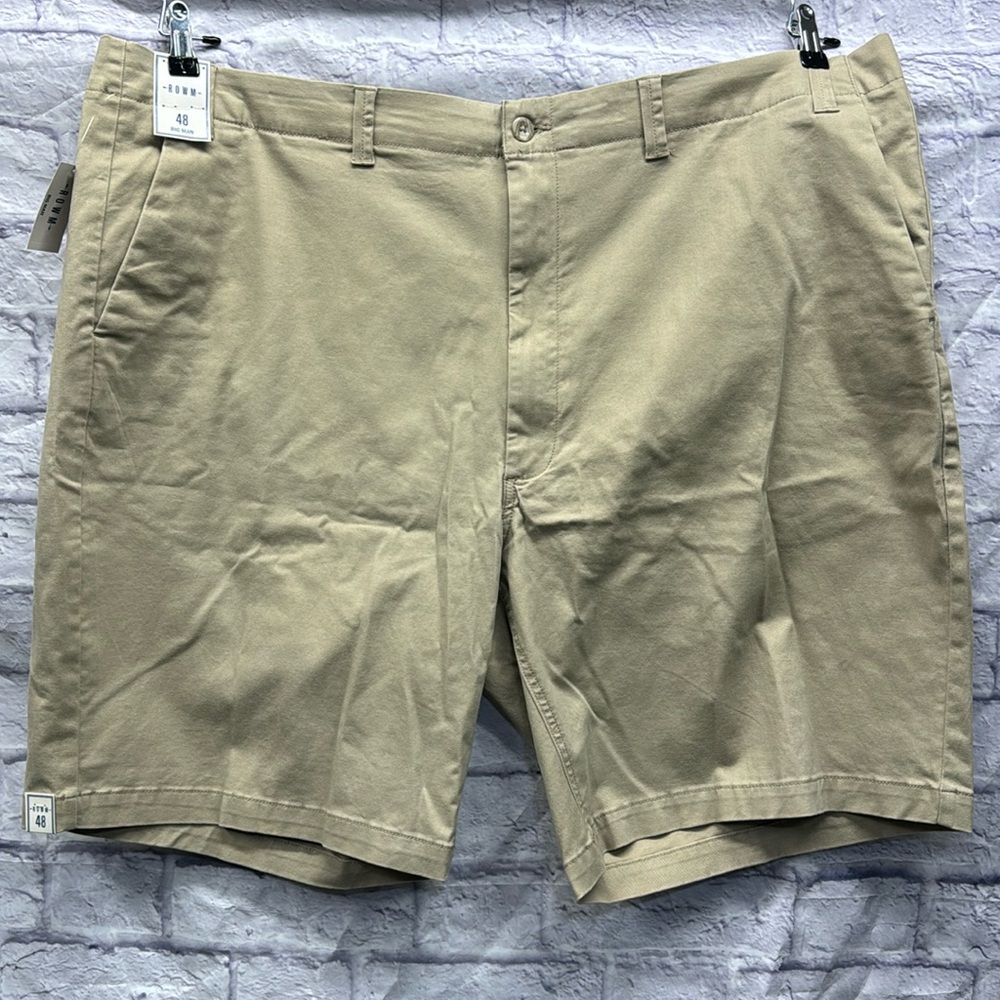 ROWM Tan Shorts Big Man Size 48 NWT
